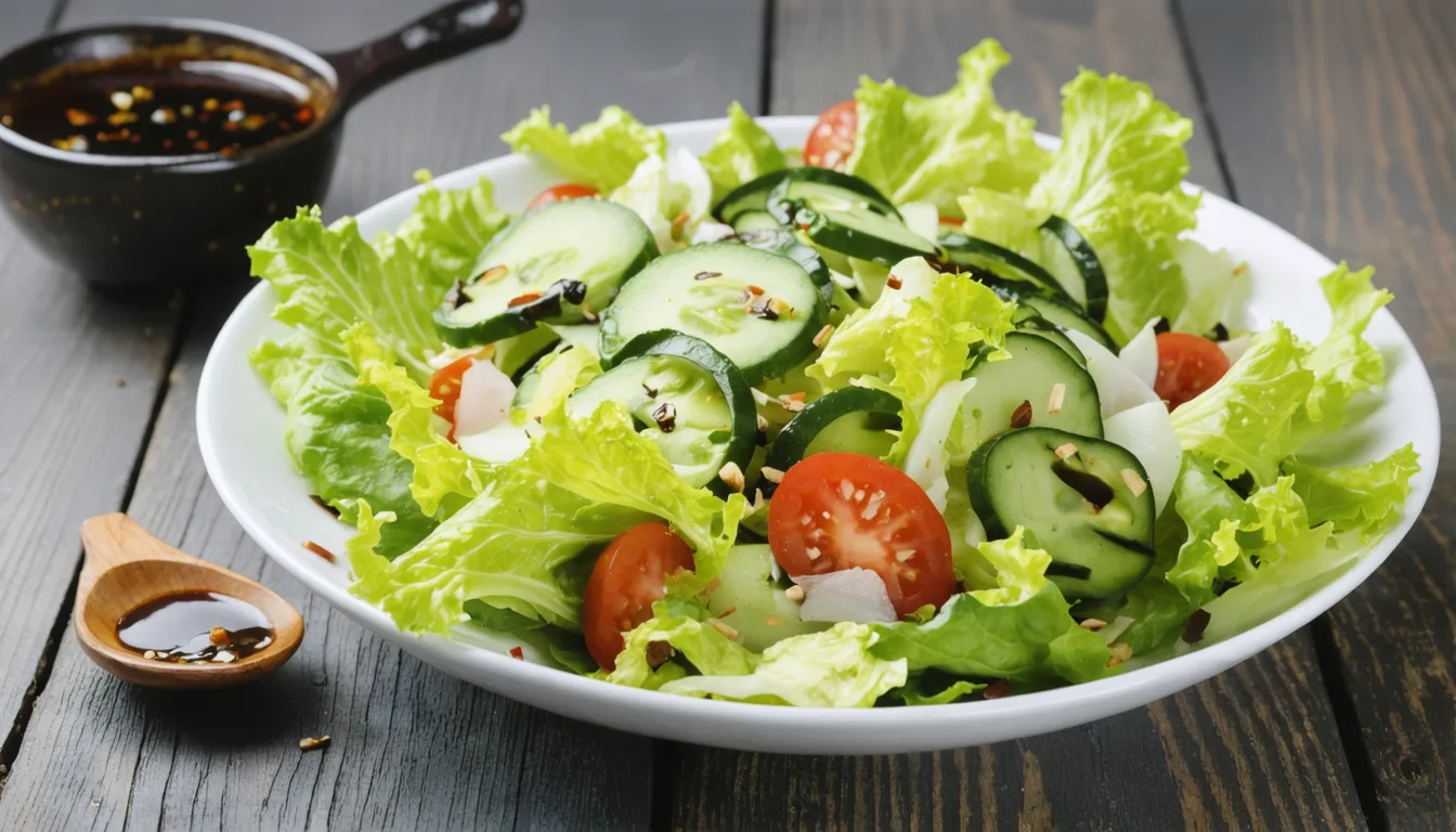 découvrez notre vinaigrette express à la sauce soja, une recette simple et savoureuse pour sublimer vos salades en un rien de temps.
