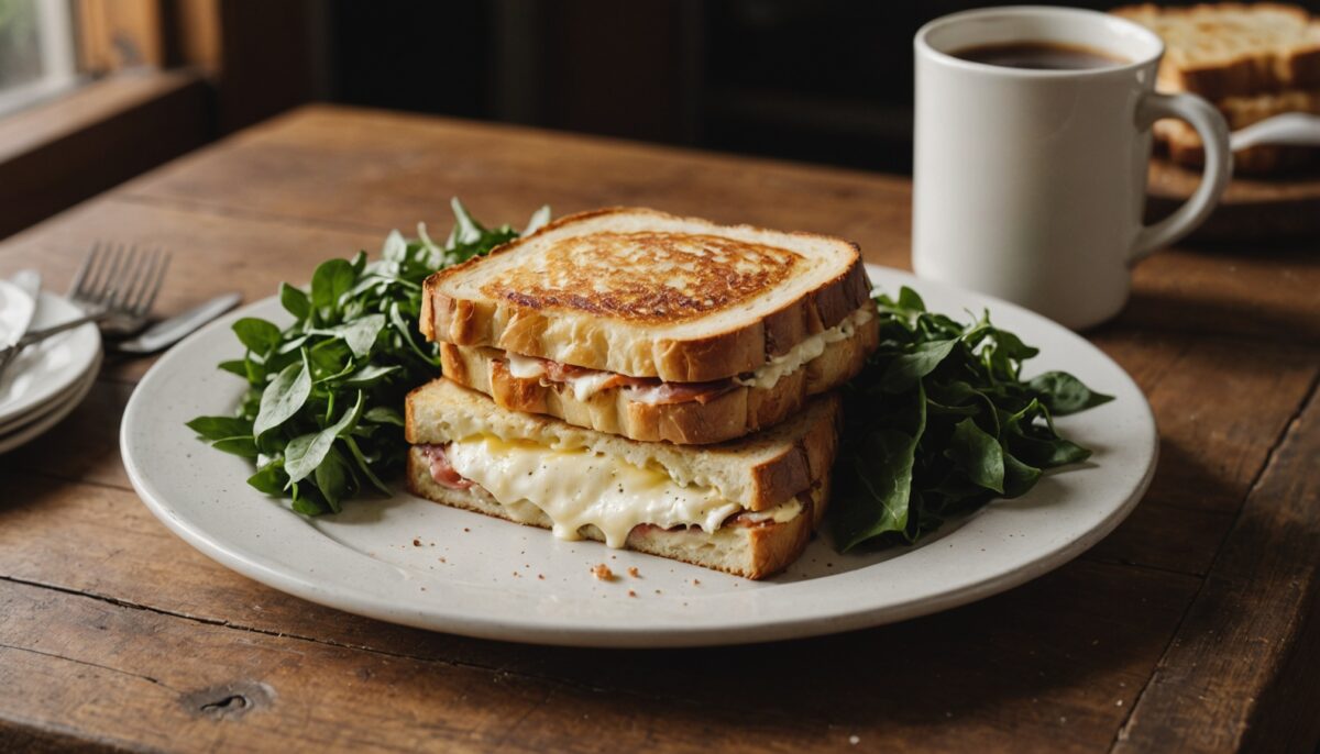 Délicieux Croque-Monsieur au Fromage de Chèvre Frais : une recette savoureuse et gourmande