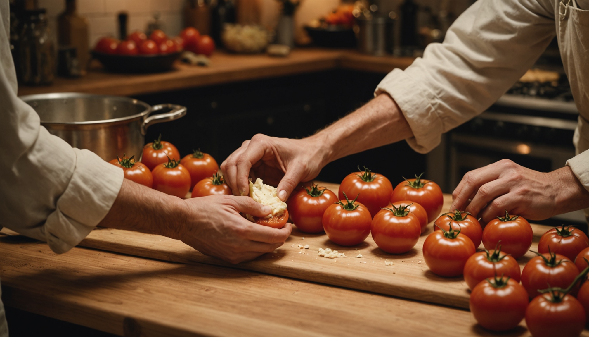 Tomates farcies au fromage frais : une recette gourmande et facile à réaliser
