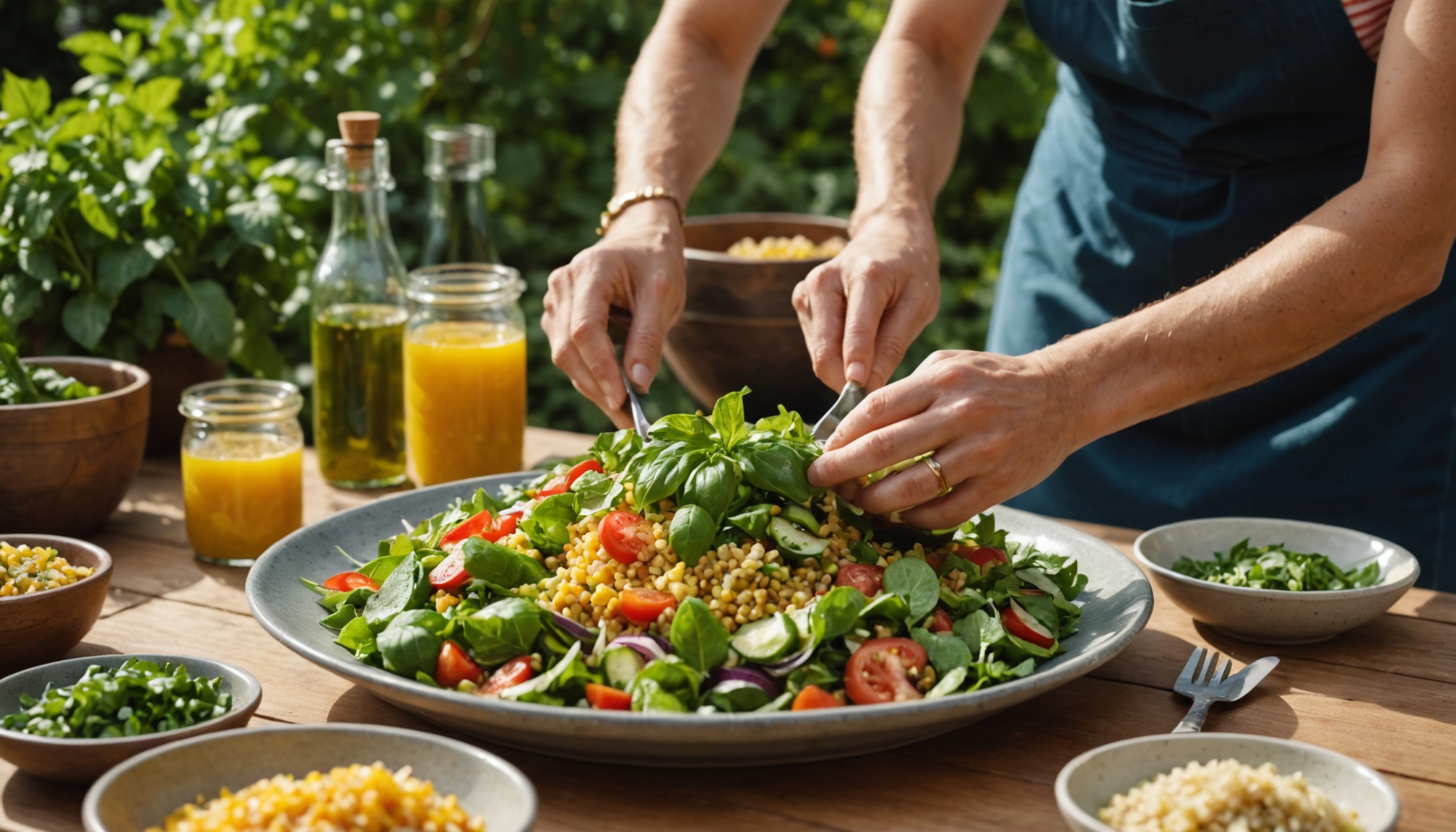 Boulgour en fête : une recette de salade fraîche et pleine de saveurs