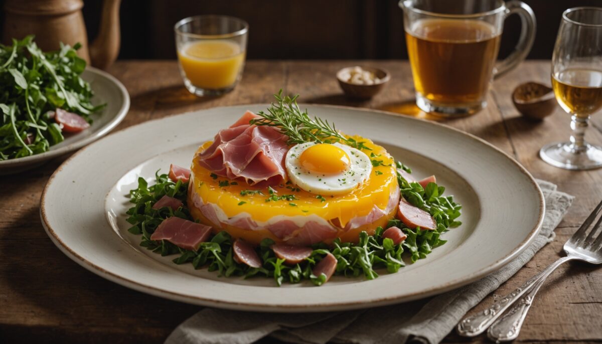 Délicieuse recette d'œufs en gelée au jambon : un classique revisité