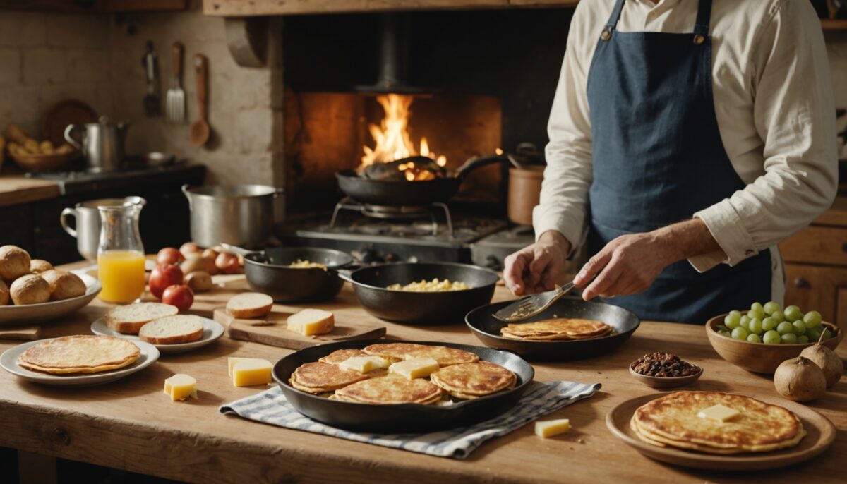 Délicieuses galettes savoyardes au fromage à raclette : une recette gourmande et réconfortante