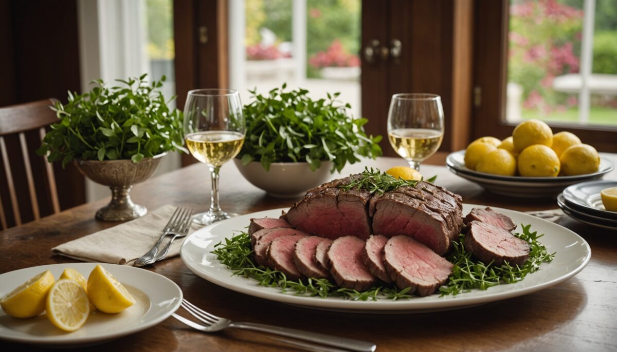 Rosbeef froid mariné : une recette légère pour des tranches savoureuses