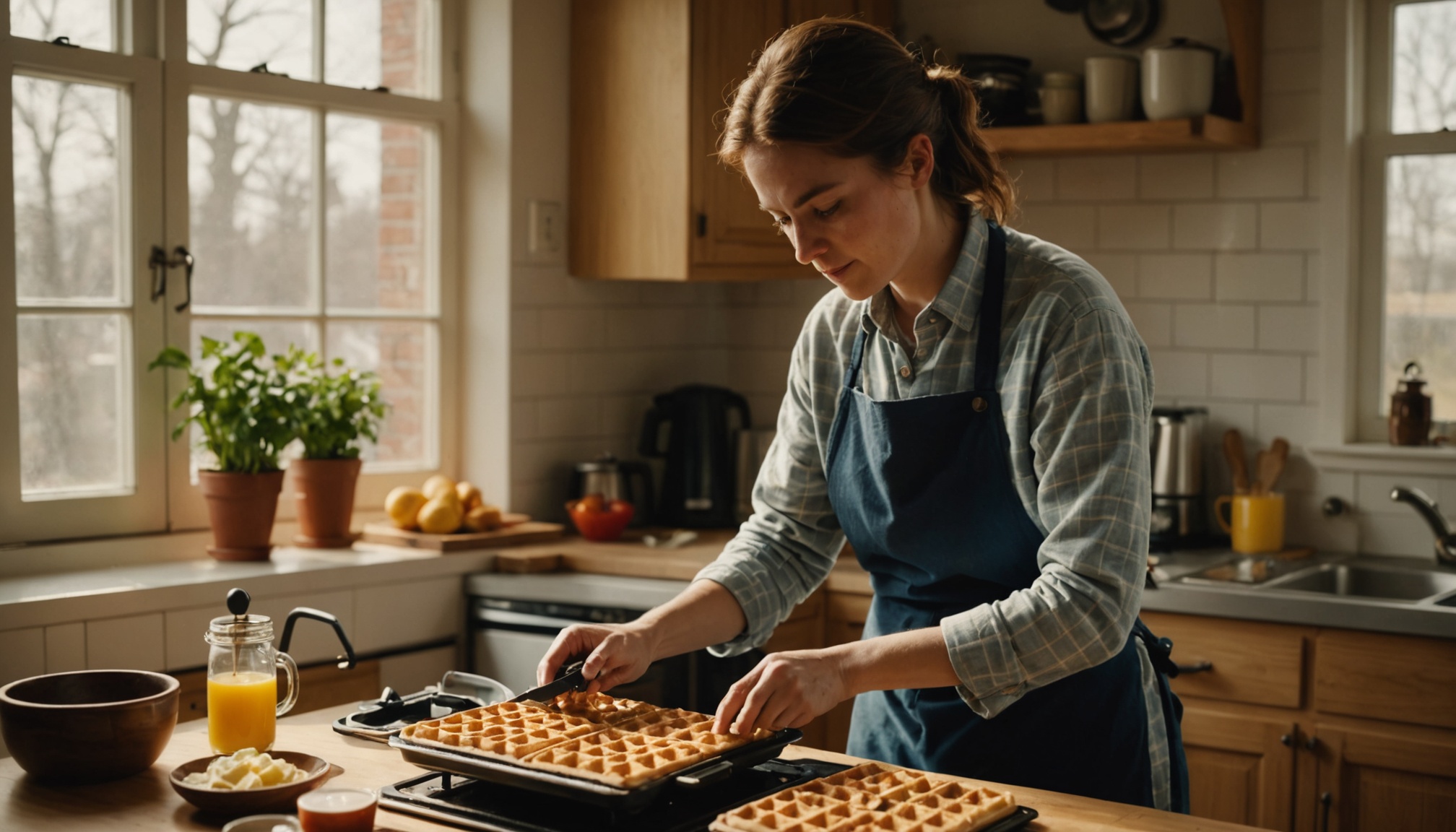 Gaufres aériennes en un clin d'œil : la recette express à maîtriser