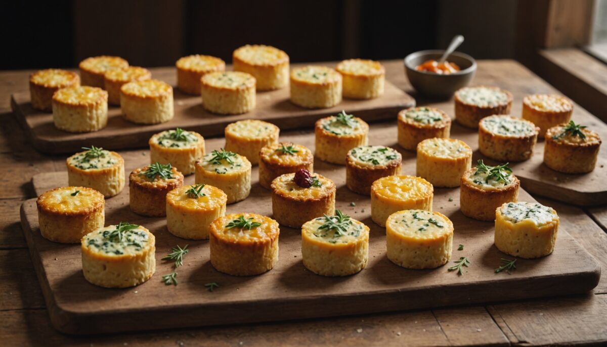 Mini-cakes savoureux aux fromages variés : une recette pleine de gourmandise