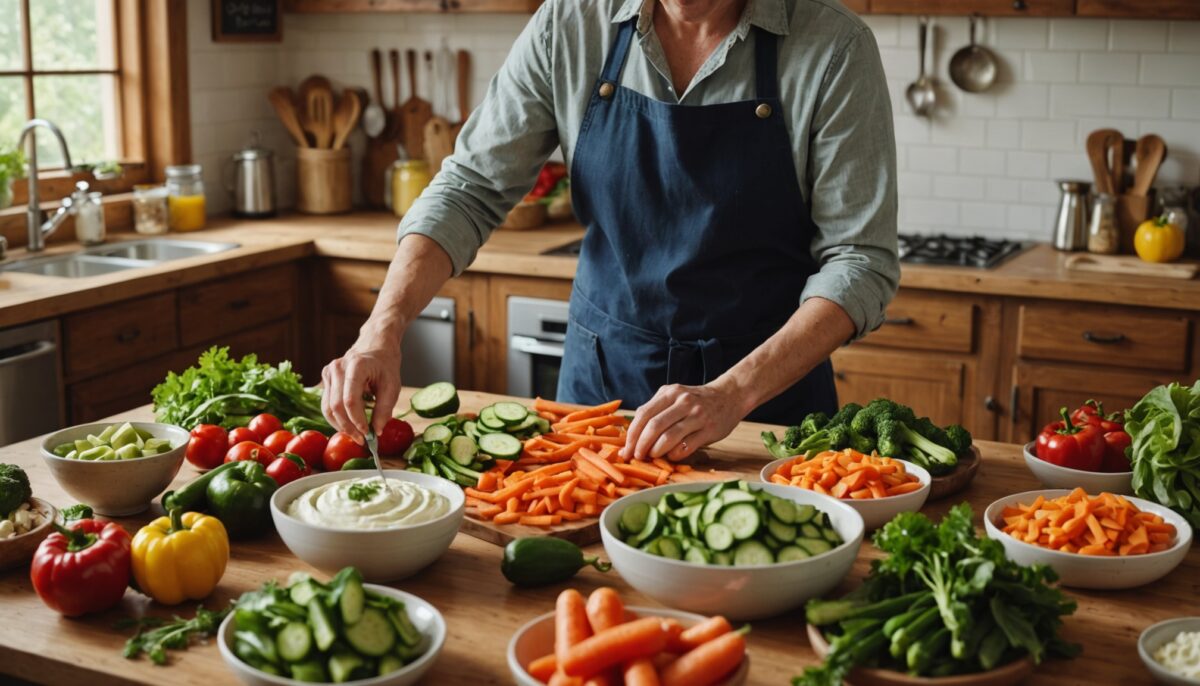 Sauce au fromage blanc : L'incontournable des dips frais pour sublimer vos crudités