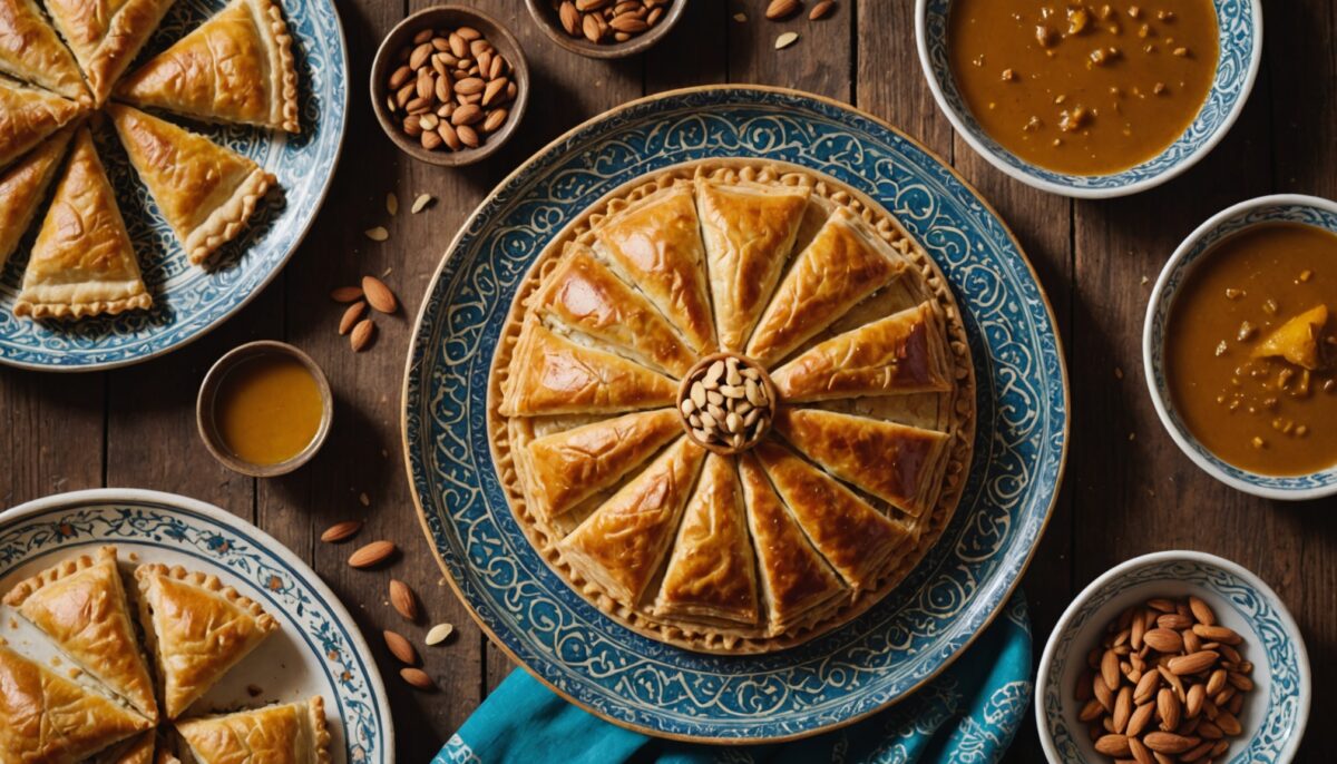 Délice marocain : la pastilla au poulet et amandes, une recette ancestrale à savourer