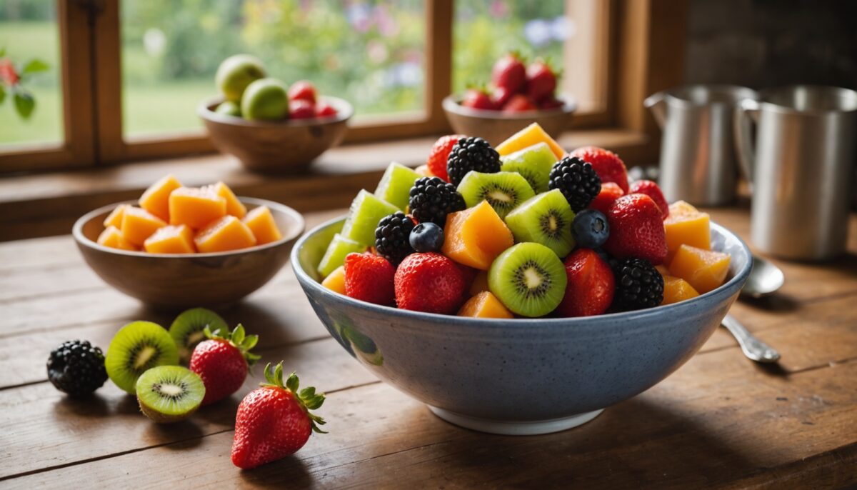 Sorbet express aux fruits frais de saison : la recette saine pour un rafraîchissement instantané
