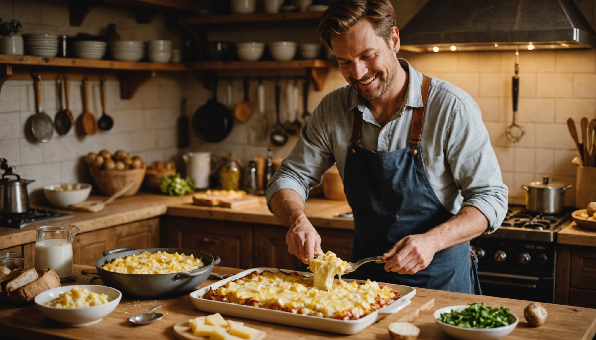 Tartiflette au Morbier : la recette gourmande pour les amateurs de fromage fondant