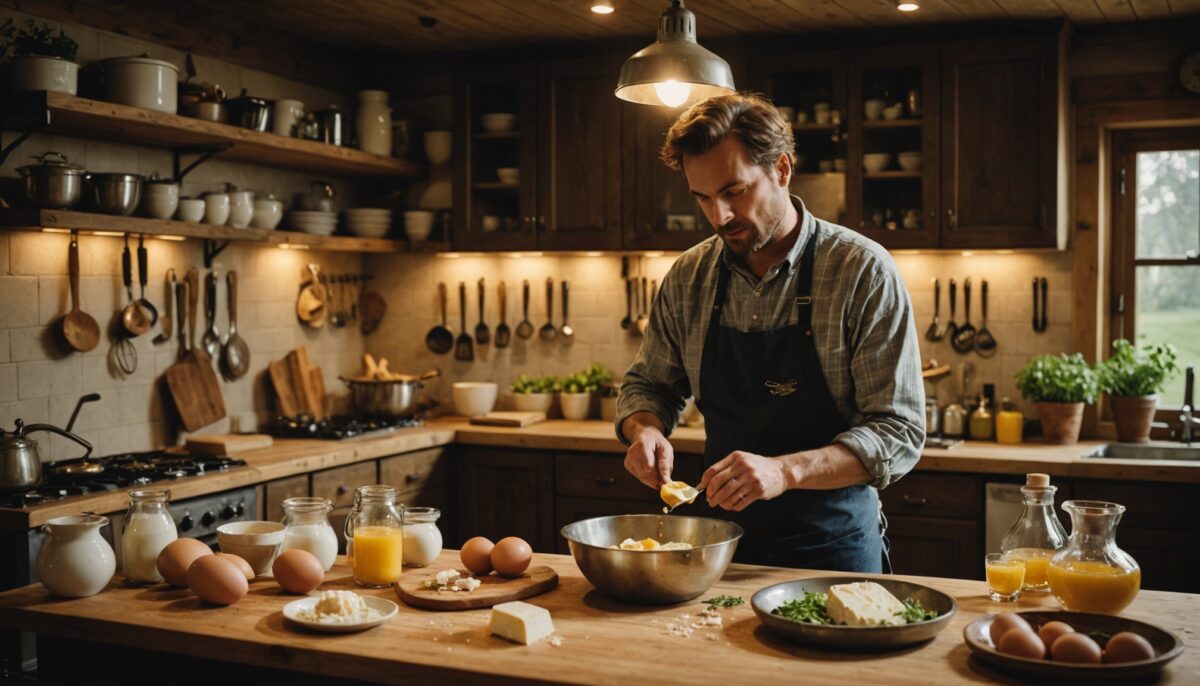 Découvrez la recette onctueuse de la brouillade d’œufs au fromage