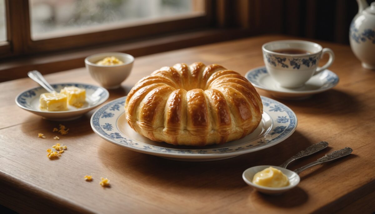 Délicieux chinois moelleux à la crème pâtissière légère et onctueuse