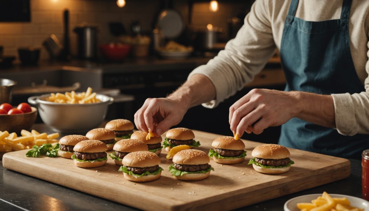 Délicieux mini-burgers au fromage : la recette gourmande à tester absolument