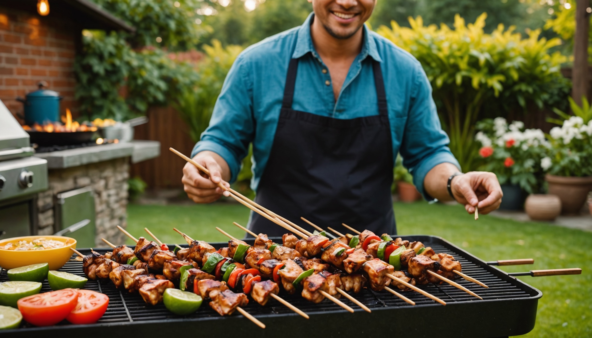 Délicieuses brochettes de poulet à l’asiatique : une recette simple et pleine de saveurs