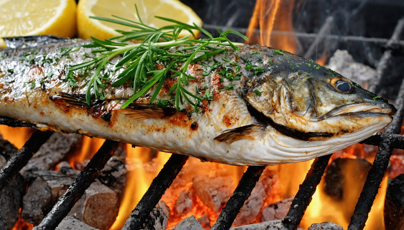 découvrez comment préparer un bar grillé au barbecue facilement, avec une recette simple et riche en saveurs pour un repas estival réussi.