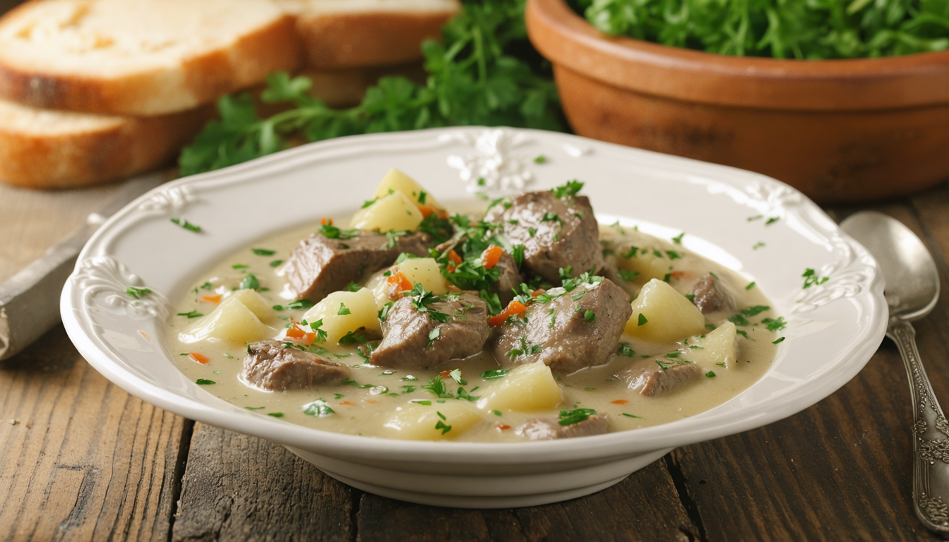 découvrez notre recette revisitée de blanquette de veau, savoureuse et facile à préparer, entièrement sans alcool pour un repas convivial et léger.