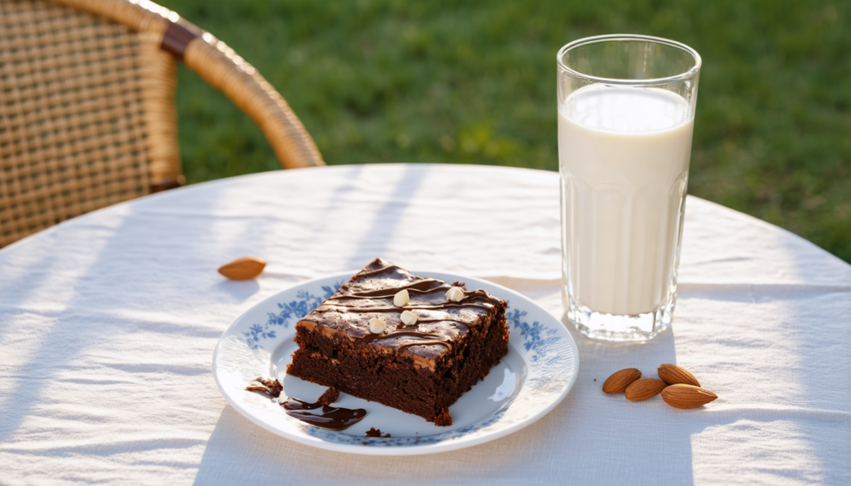 découvrez notre brownie au chocolat sans cuisson, une recette rapide et gourmande parfaite pour des soirées d'été rafraîchissantes et irrésistibles.