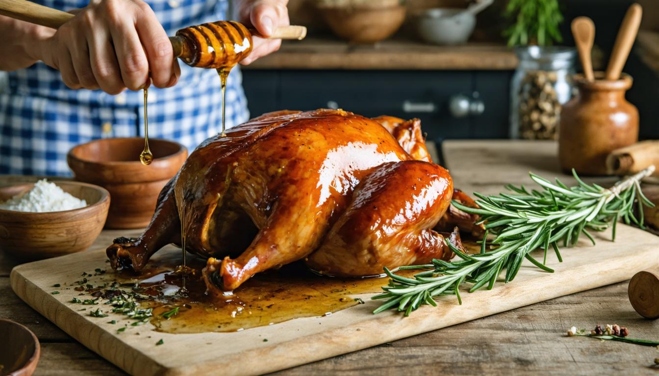 découvrez notre recette raffinée de canette au miel et romarin, idéale pour un festin gourmand alliant douceur et saveurs méditerranéennes.