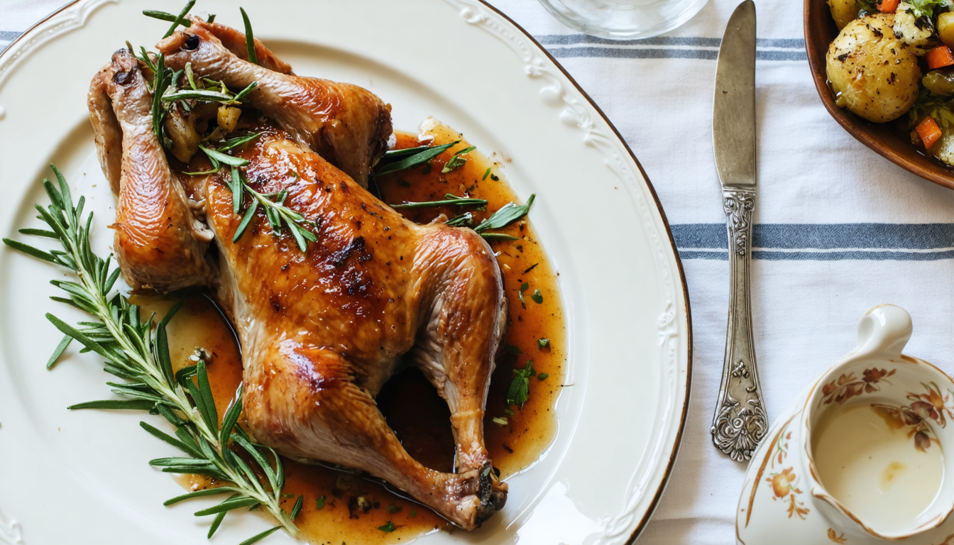 découvrez une recette raffinée de canette au miel et romarin, parfaite pour un festin gourmand et savoureux qui émerveillera vos invités.