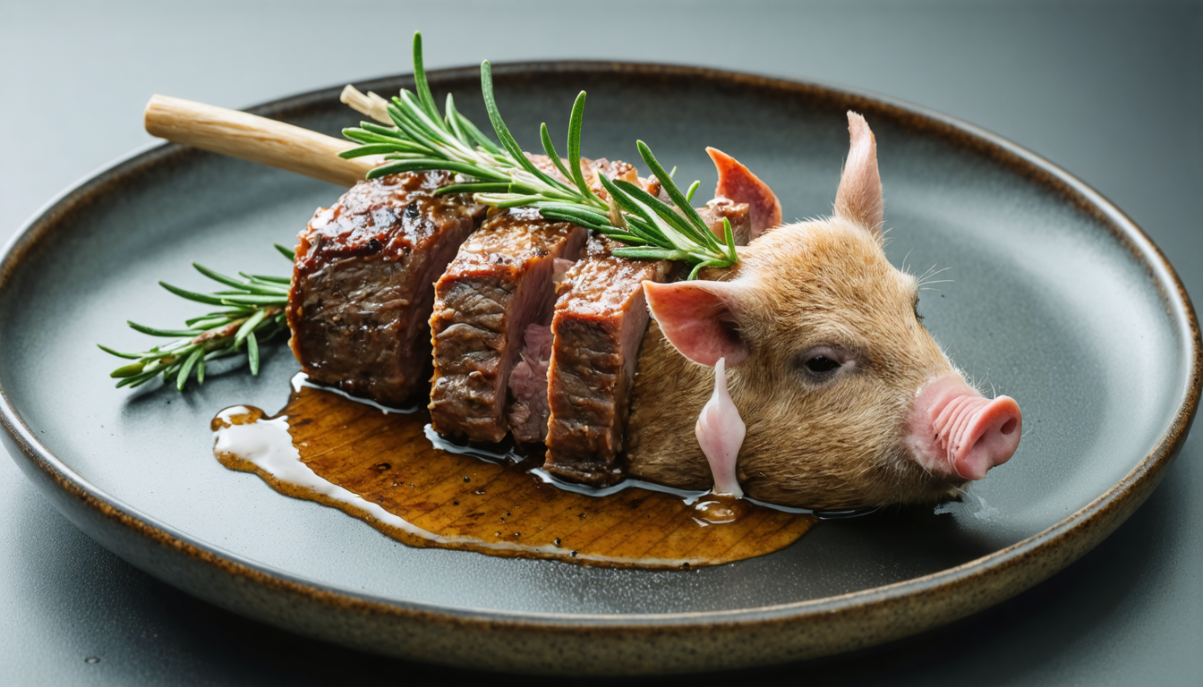 découvrez notre recette savoureuse de carré de sanglier au romarin, un plat parfumé et raffiné qui ravira les amateurs de viande de gibier.