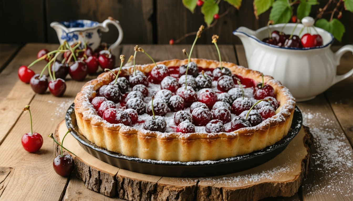 découvrez notre recette rapide de clafoutis aux cerises, parfaite pour savourer la douceur fruitée de la fin de saison en un clin d'œil.