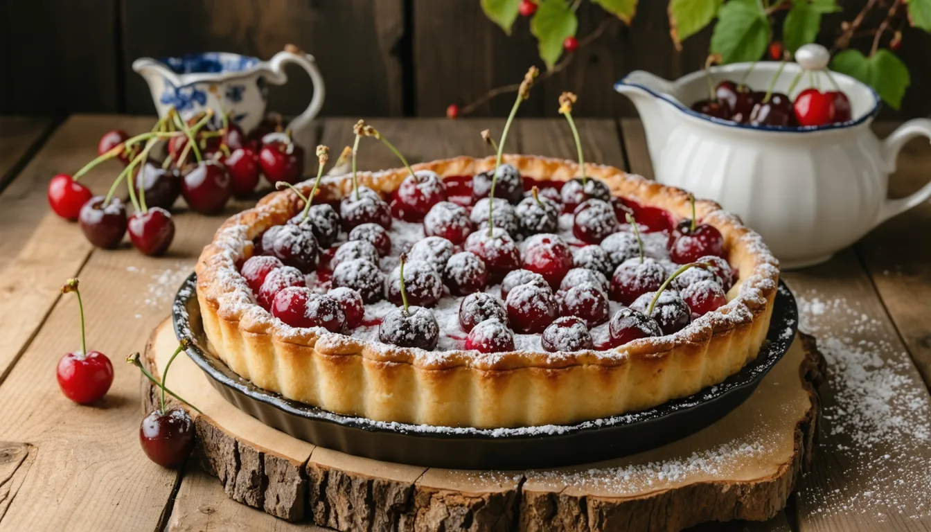 découvrez notre recette rapide de clafoutis aux cerises, parfaite pour savourer la douceur fruitée de la fin de saison en un clin d'œil.