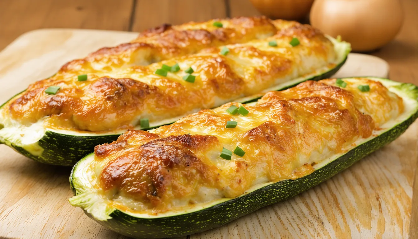 découvrez notre recette de courgettes farcies à la viande hachée et aux herbes, un plat rapide, savoureux et équilibré pour un repas complet et gourmand.