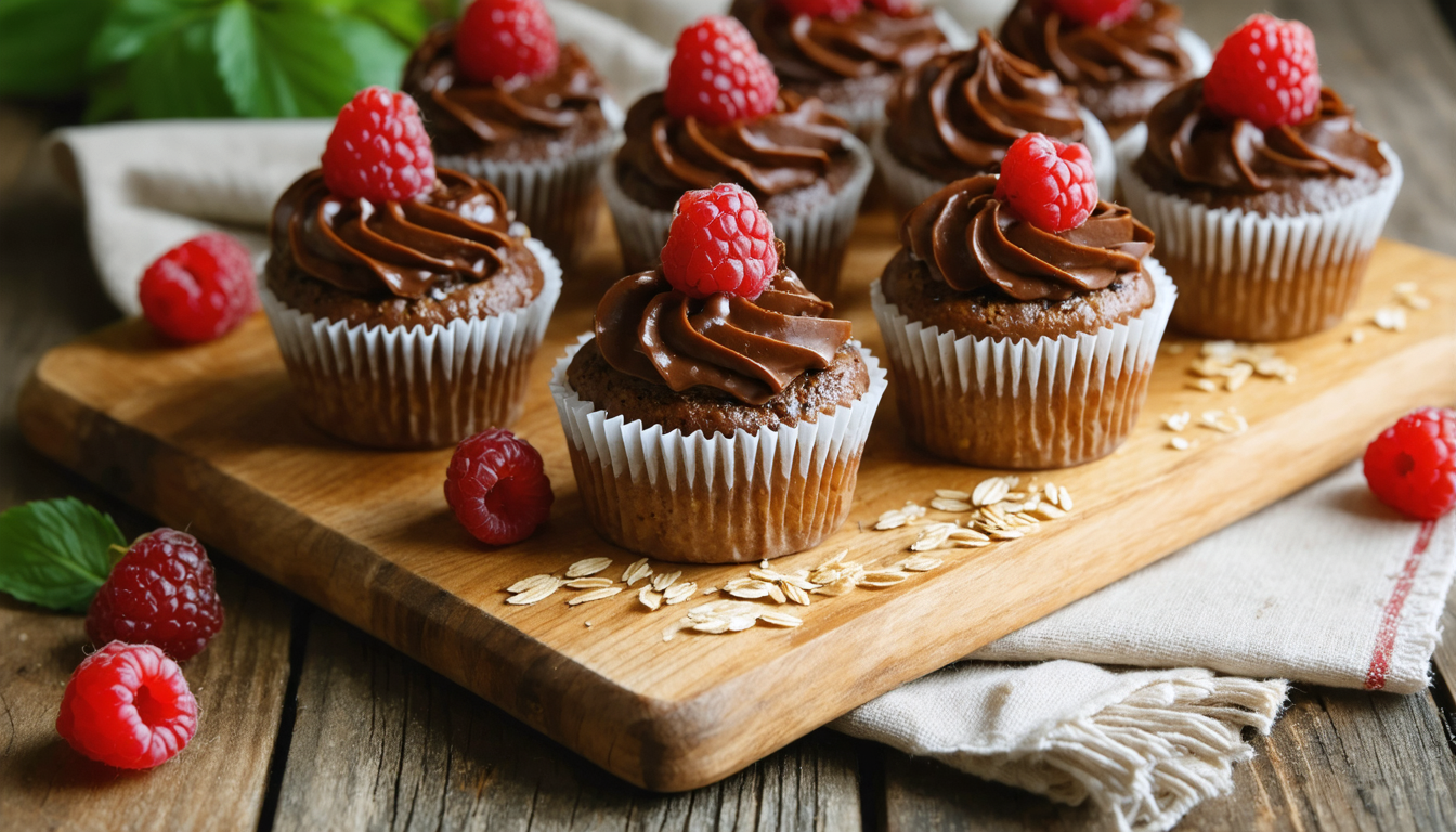 découvrez la recette gourmande de cupcakes cacao et flocons d’avoine, une douceur rustique et légère parfaite pour un moment de plaisir sain et savoureux.