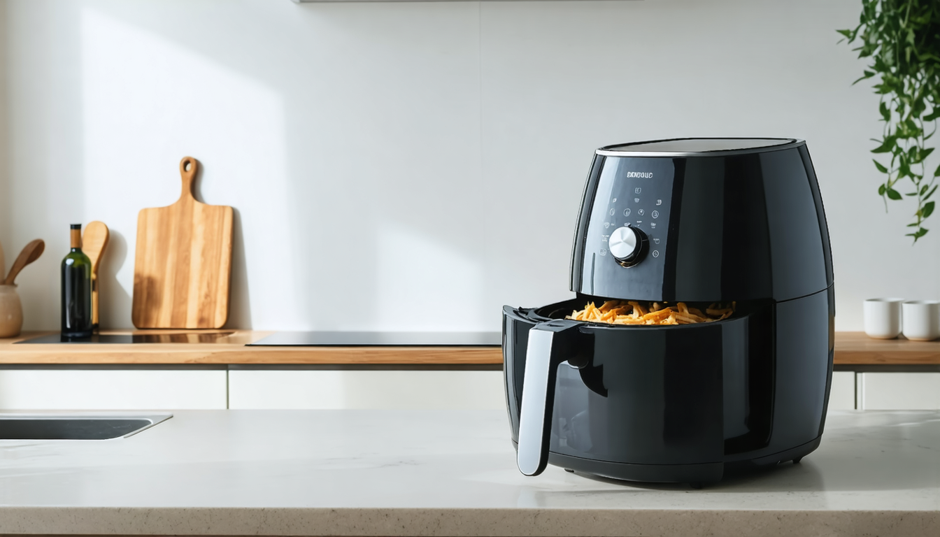 découvrez la friteuse à air cosori turboblaze équipée de 5 vitesses de ventilation ajustables pour une cuisson saine et parfaite à chaque utilisation.