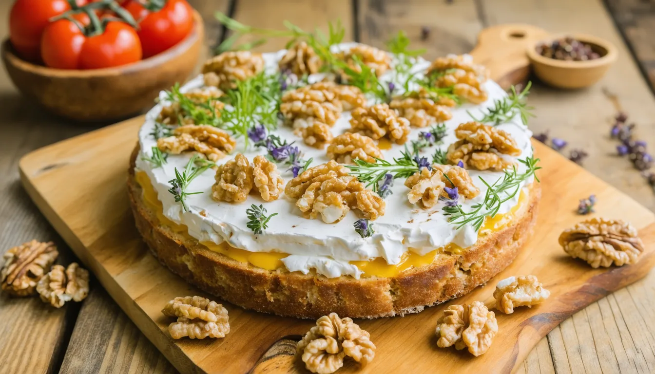découvrez notre recette gourmande et originale de sandwich cake au chèvre, parfaite pour vos apéritifs et repas conviviaux. facile à préparer et délicieuse !