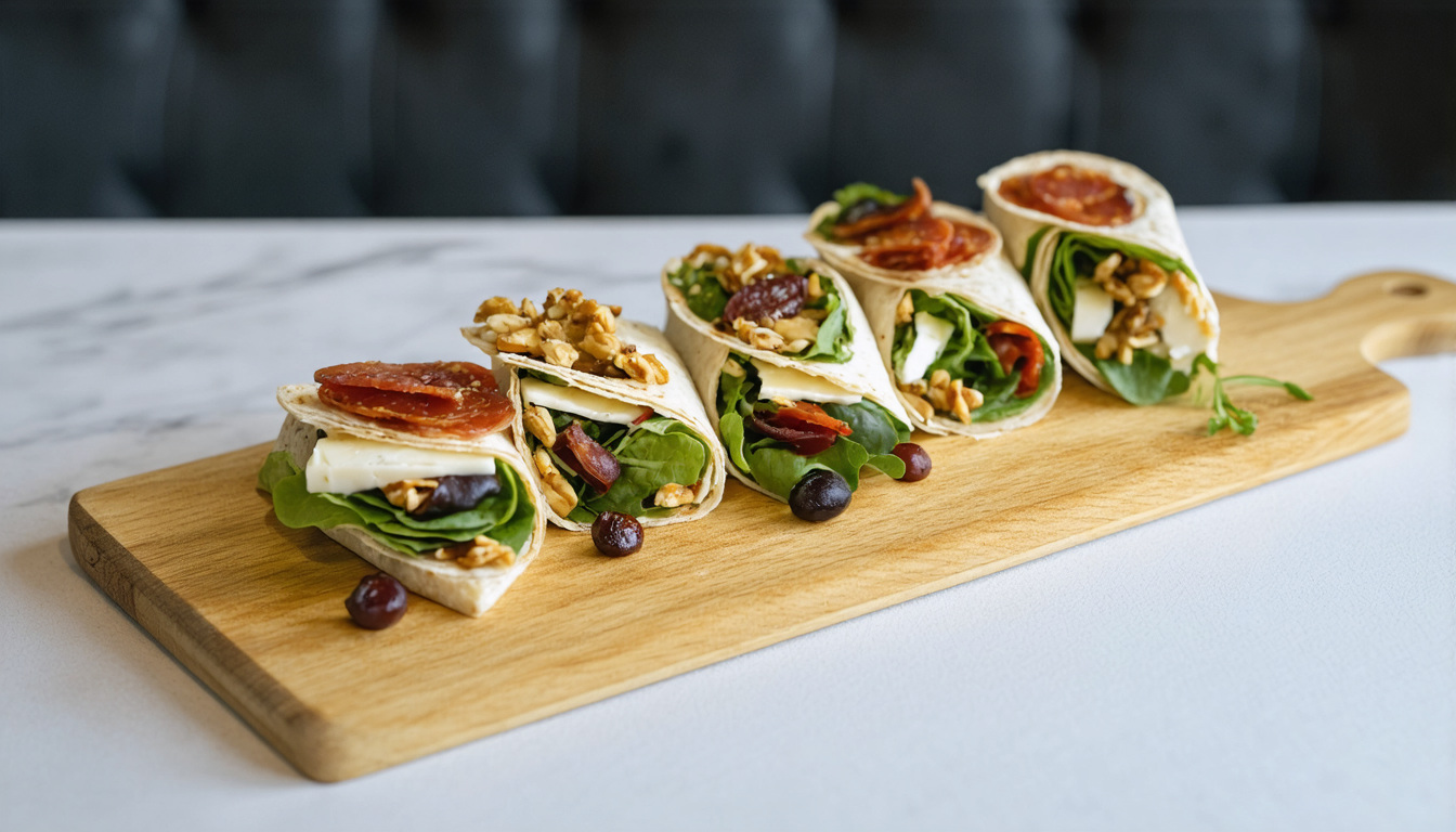 découvrez notre wrap gourmand au brie et chorizo, une recette savoureuse et facile à réaliser qui ravira vos papilles. parfait pour un repas rapide et délicieux à ne pas manquer !