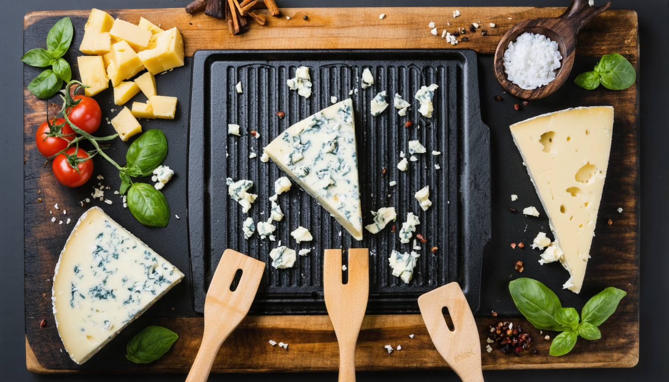 savourez une raclette originale au fromage bleu pour une expérience gourmande et innovante, alliant tradition et saveurs audacieuses.