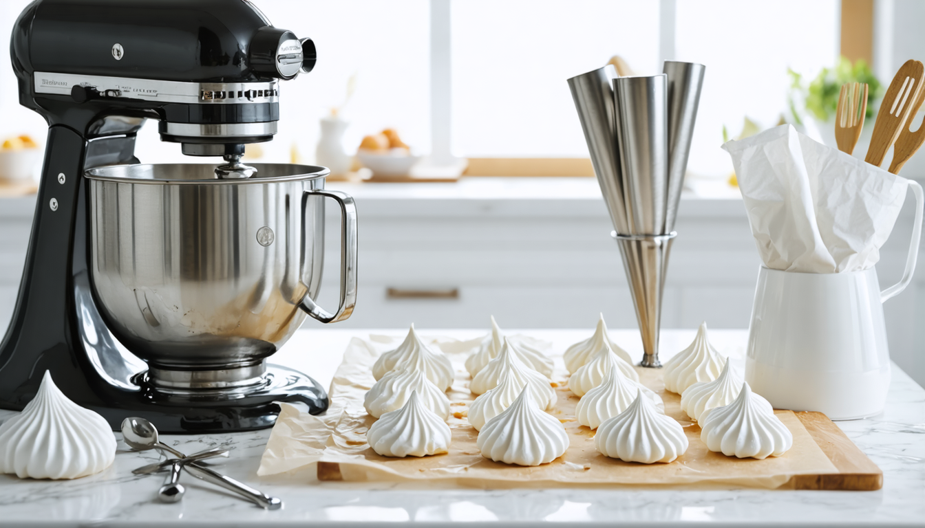 découvrez nos délicates meringues aériennes délicatement parfumées au sirop de litchi, pour une douceur légère et fruitée qui ravira vos papilles.