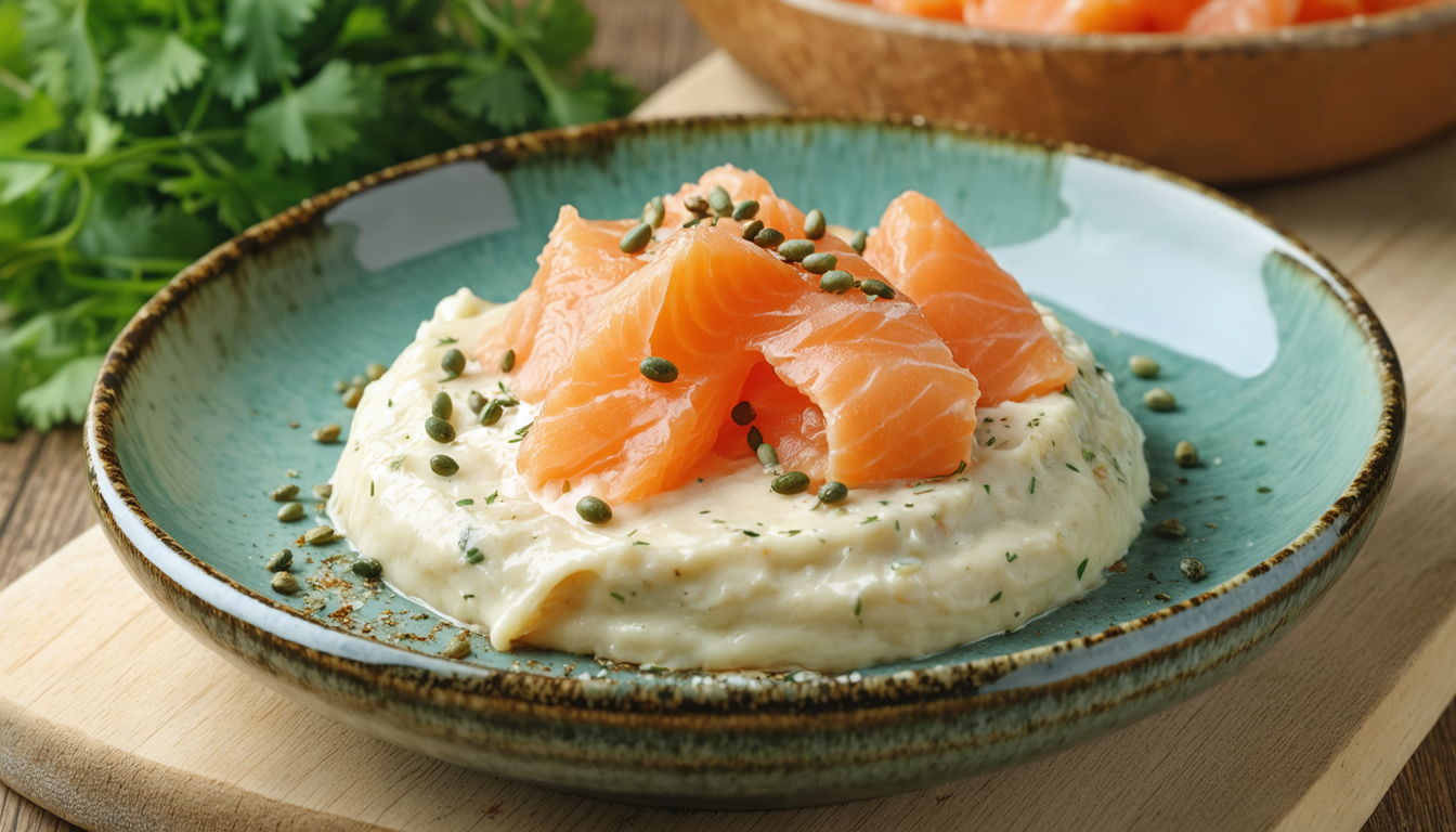 découvrez nos délicates rillettes de saumon aux graines de coriandre, une recette légère qui marie subtilement saveurs iodées et notes épicées pour un plaisir gustatif unique.
