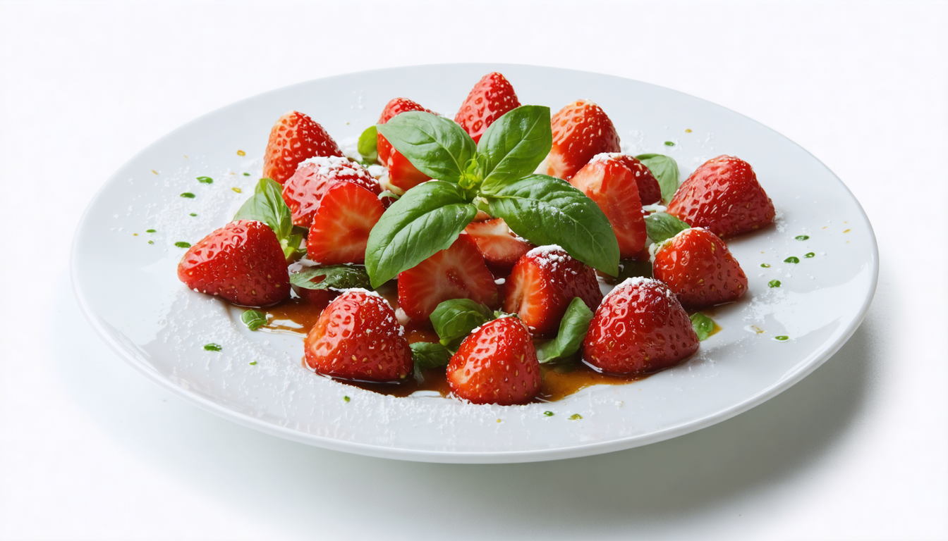 découvrez la recette rafraîchissante et gourmande de la salade de fraises au basilic, parfaite pour un délice estival alliant fraîcheur et saveurs authentiques.