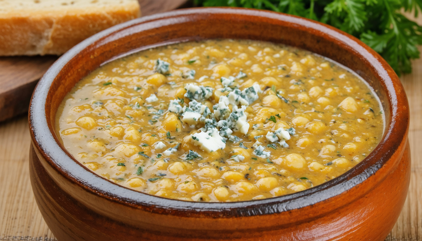 découvrez notre recette savoureuse de délice de dahl aux lentilles et fromage bleu, un plat riche en saveurs et facile à préparer pour régaler vos papilles.