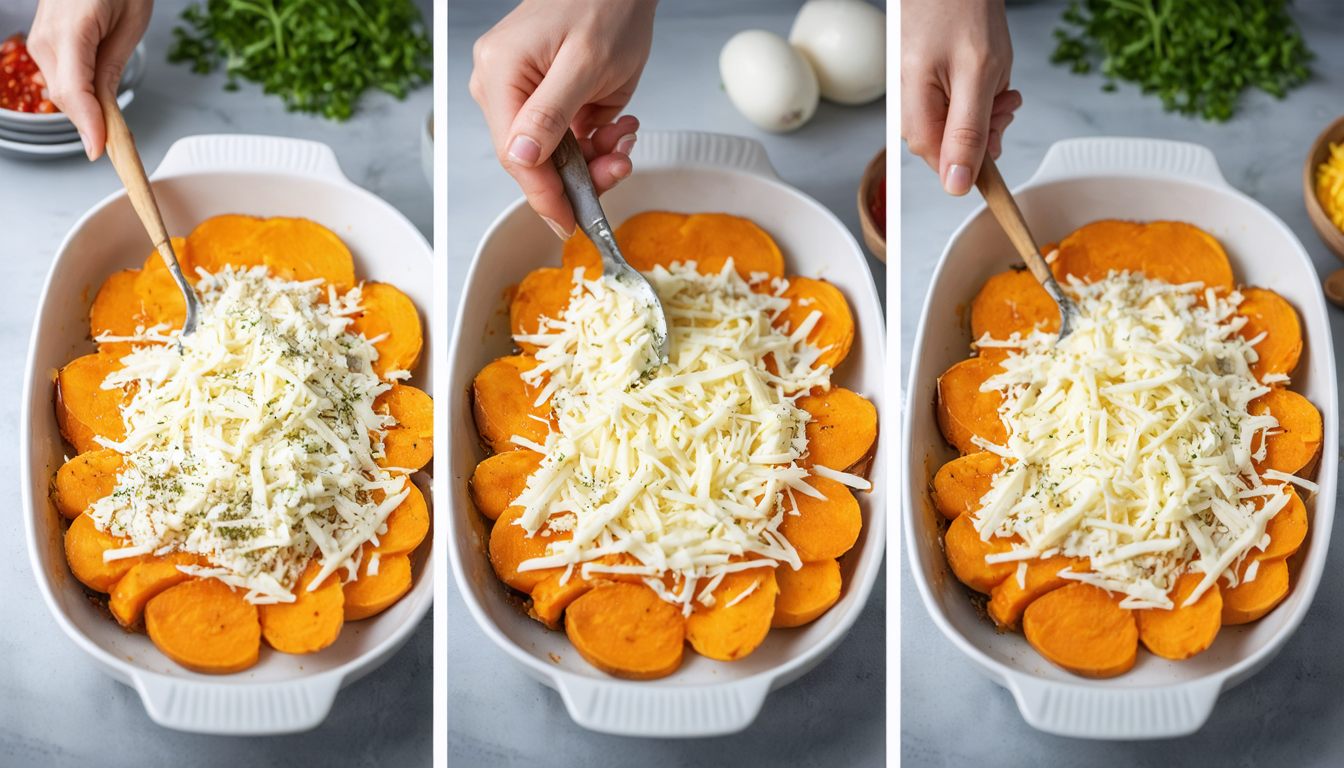 découvrez notre recette de gratin de patates douces au fromage frais, un délice fondant et savoureux qui ravira vos papilles. facile à préparer, ce plat gourmand est parfait pour accompagner vos repas.