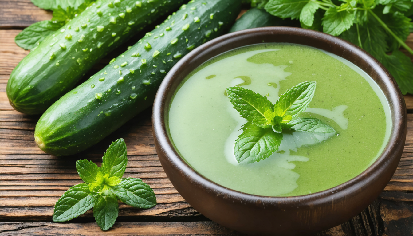 découvrez notre recette inratable de soupe froide au concombre et à la menthe, parfaite pour un rafraîchissement sain et léger lors des journées chaudes.