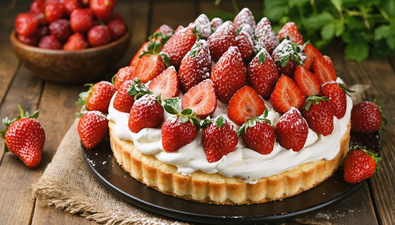 découvrez la recette gourmande de la charlotte aux fraises et fromage frais, un délice fruité parfait pour toutes les occasions. facile à réaliser et pleine de fraîcheur!