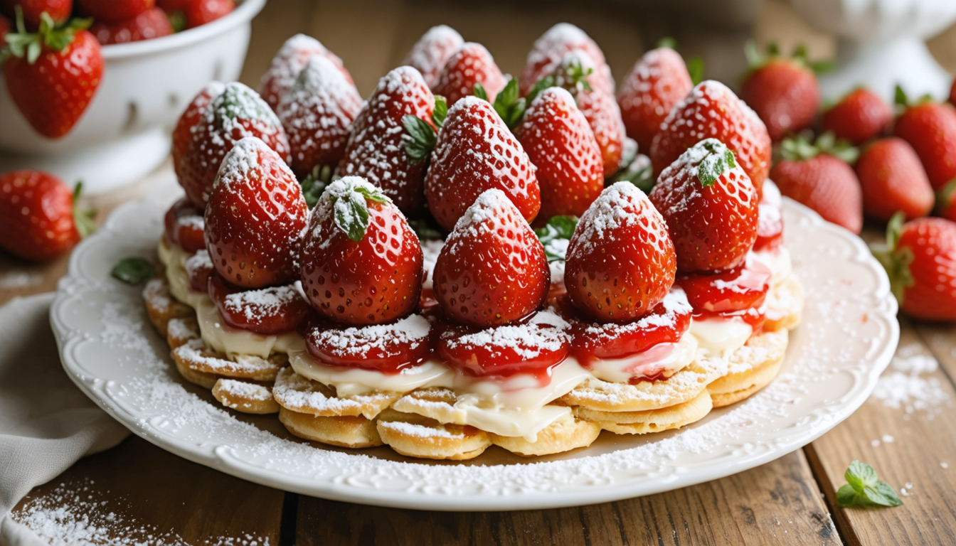 découvrez la recette gourmande de la charlotte aux fraises et fromage frais, un délice fruité parfait pour toutes les occasions sucrées.