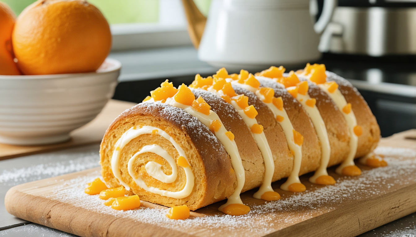 découvrez notre recette légère et facile du délice roulé à l’orange, parfait pour une pause gourmande pleine de fraîcheur et de douceur.