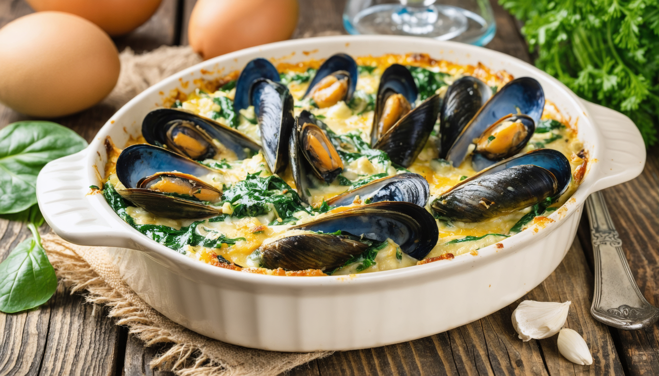 découvrez notre recette de gratin léger de moules aux épinards, un délice sain et savoureux à partager en toute simplicité pour un repas équilibré et gourmand.