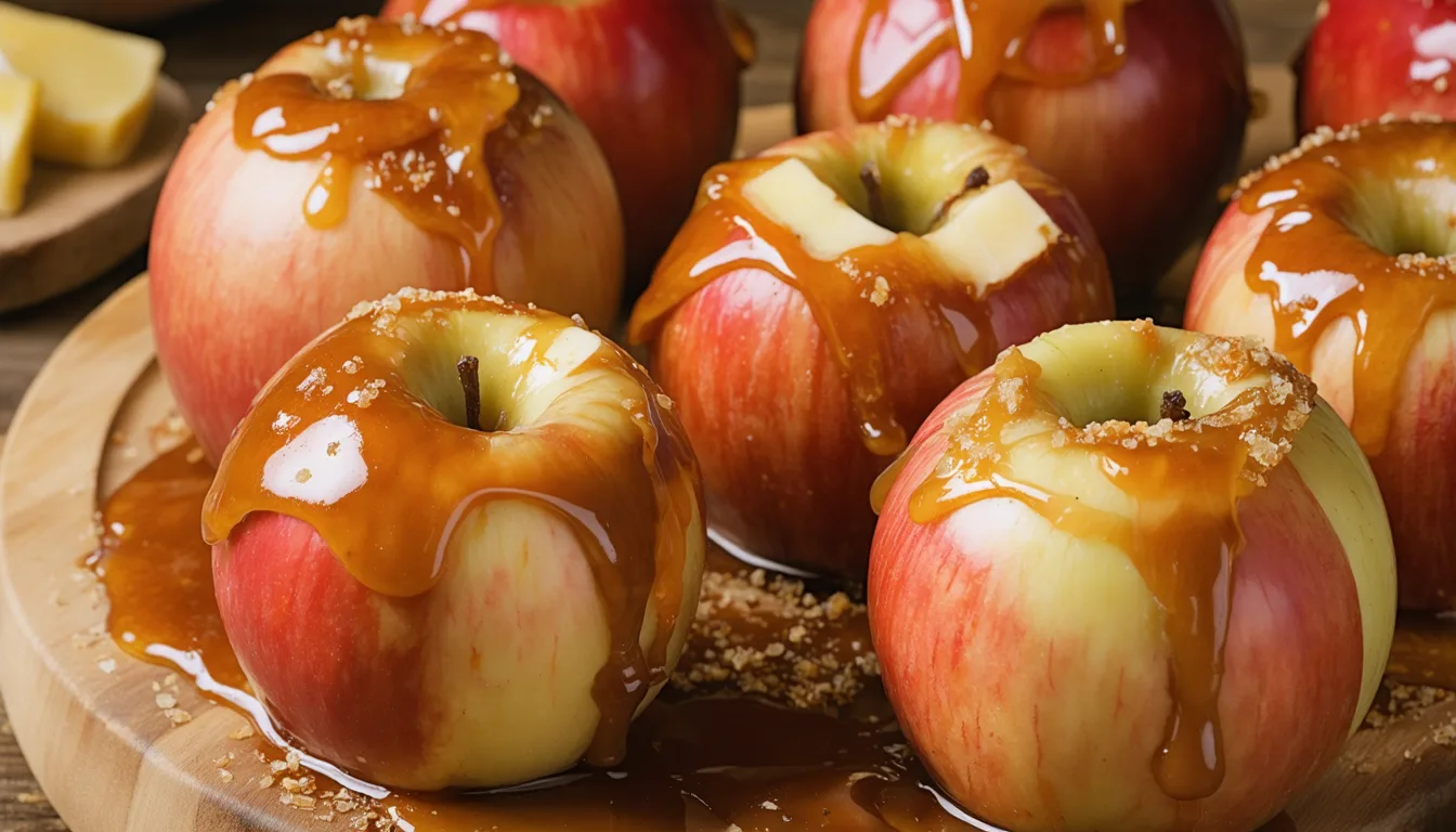 découvrez une recette gourmande alliant douceur et saveurs salées : pommes au four caramélisées délicatement nappées de camembert fondant pour un délice sucré-salé irrésistible.