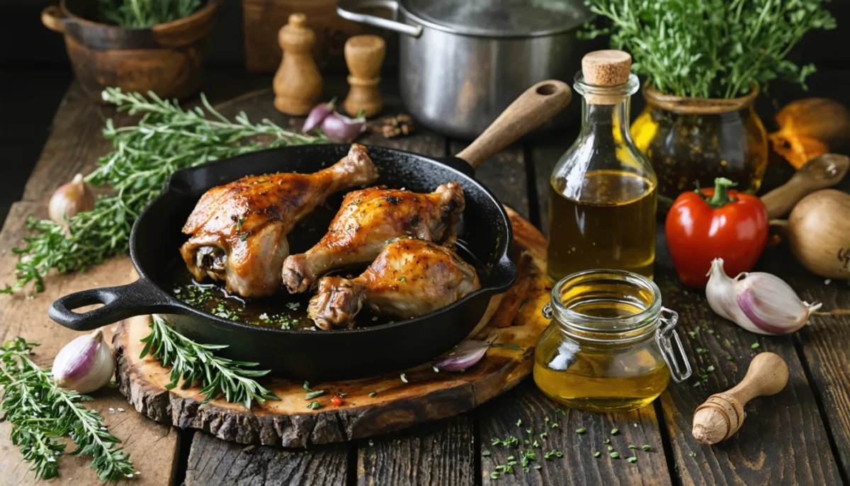 découvrez une recette simple et savoureuse de cuisses de canard au miel alliant parfaitement les saveurs sucrées et salées pour un plat délicieux et facile à préparer.
