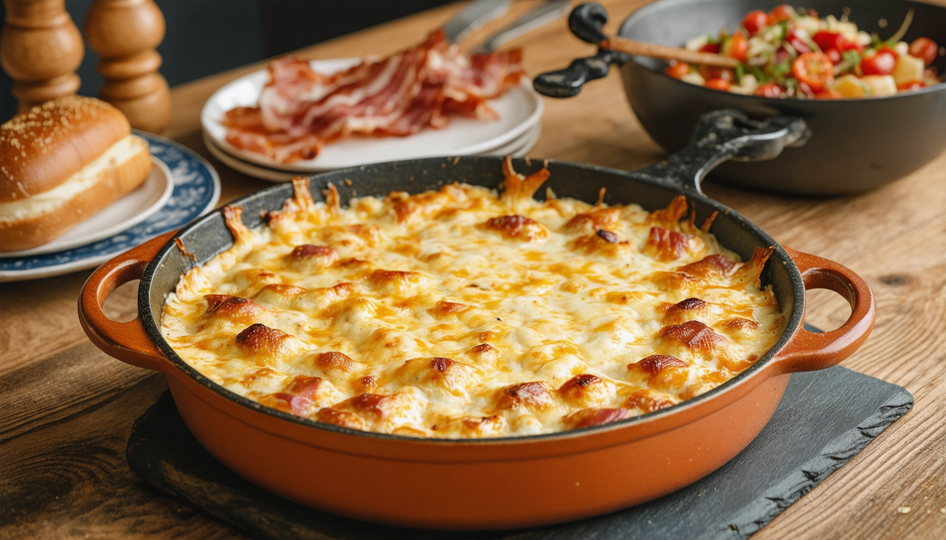 découvrez notre délicieuse croziflette fondante au fromage à raclette, un plat réconfortant parfait pour les soirées d'hiver. simple à préparer et savoureux, à tester absolument !