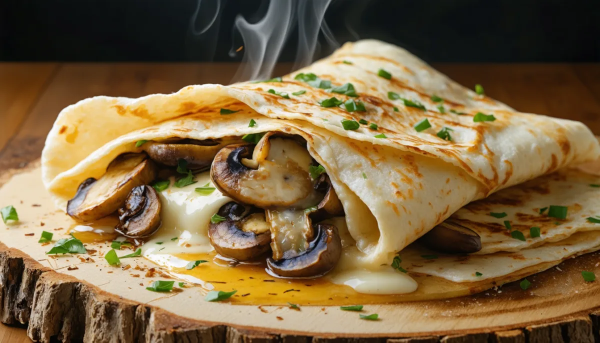 découvrez notre recette facile de crêpe salée aux champignons fondants et fromage gourmand, idéale pour un repas savoureux et réconfortant à partager.