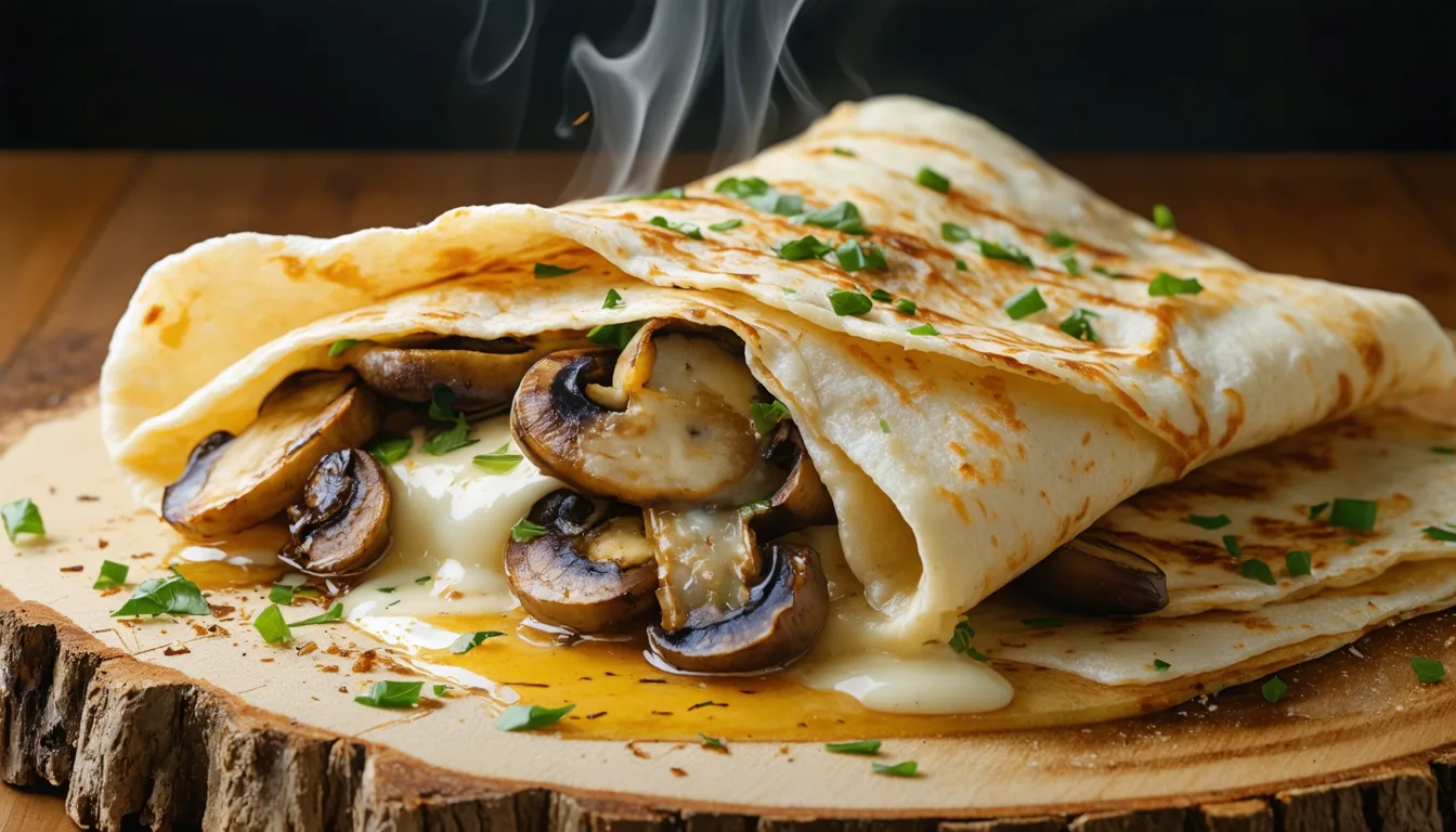 découvrez notre recette facile de crêpe salée aux champignons fondants et fromage gourmand, idéale pour un repas savoureux et réconfortant à partager.
