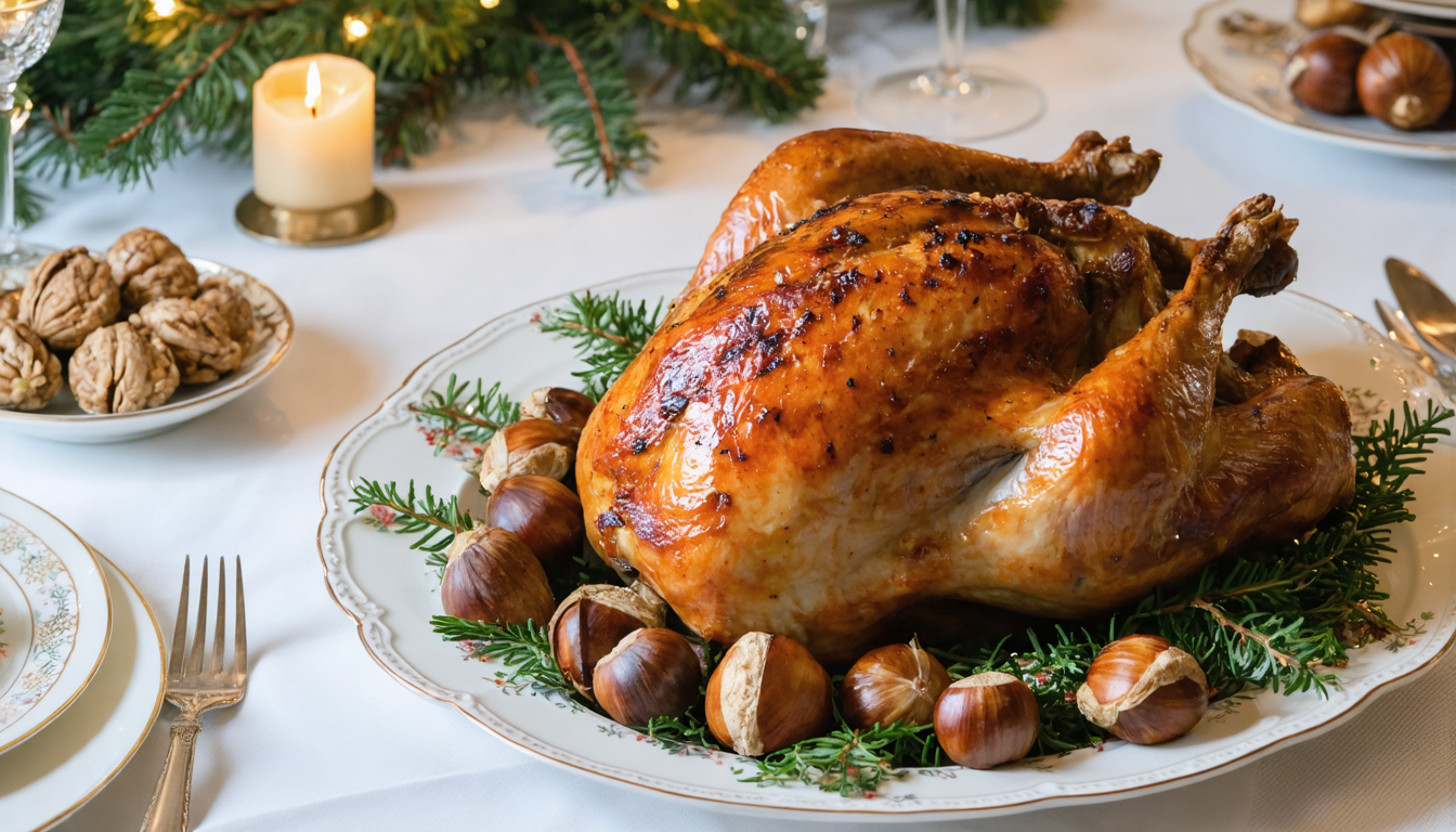 découvrez notre recette de poularde farcie aux noix et marrons, un plat gourmand et raffiné parfait pour vos repas festifs et occasions spéciales.