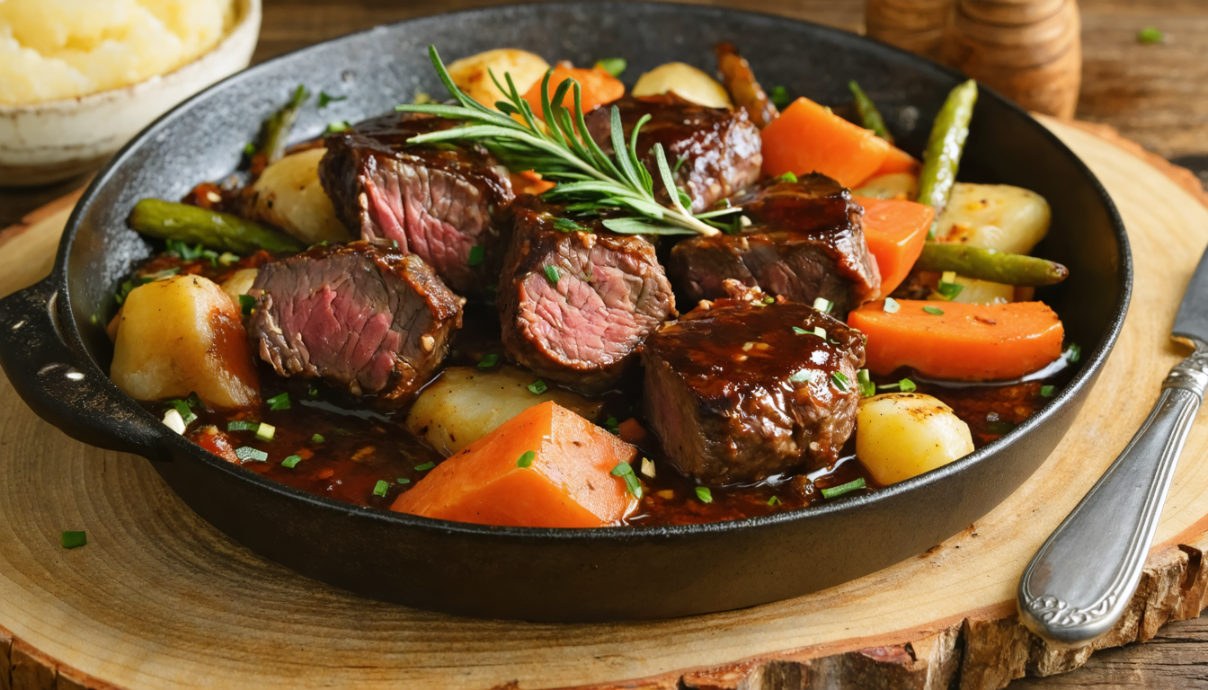 découvrez une délicieuse recette express pour cuisiner la joue de porc, tendre et savoureuse, idéale pour un repas rapide et gourmand.