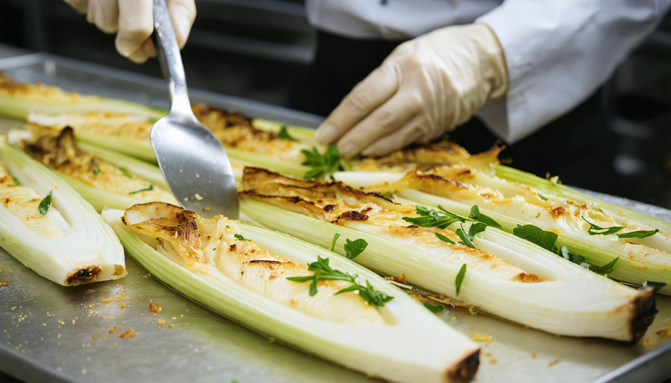 découvrez notre recette gourmande d'endives braisées, simples à préparer et délicieusement savoureuses, parfaites pour un repas réconfortant.
