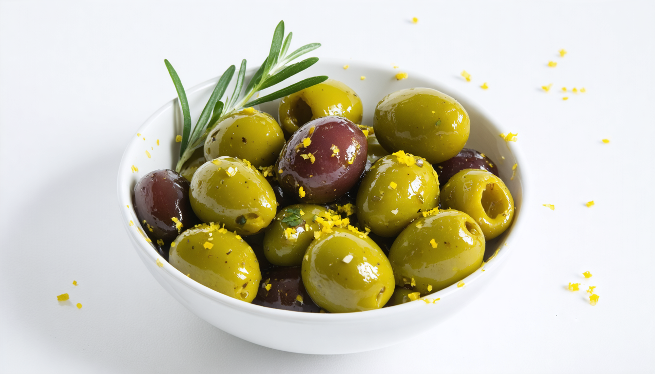découvrez notre recette simple et savoureuse d'olives à la grecque, pour apporter une touche méditerranéenne pleine de goût à vos apéritifs et plats.